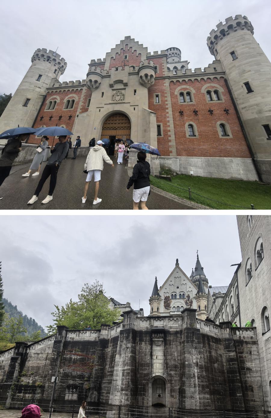 Journey Abroad Part 35. Germany. Fussen. Hohenschwangau Castle and Neuschwanstein Castle. Part 2 - My, sights, Drive, Vacation, Blog, Abroad, Neuschwanstein, Hohenschwangau Castle, Germany, Fussen, Lock, Museum, The mountains, Suspension bridge, Video, Vertical video, Longpost