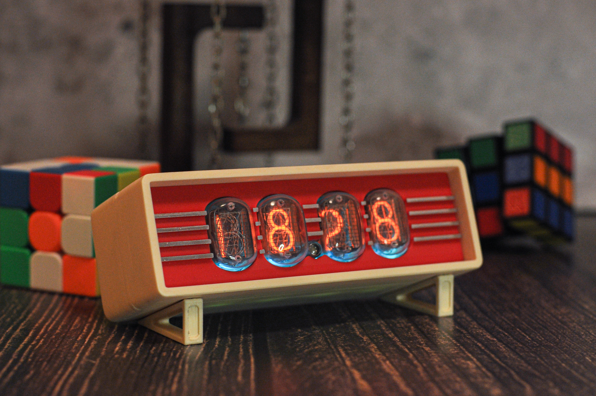 Еще одни ламповые часики - Моё, Nixie clock, Часы, Аксессуары, Ламповые часы, Рукоделие без процесса