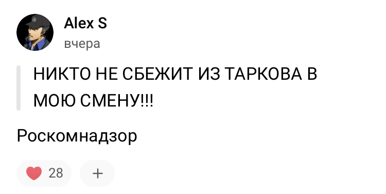 Comments - Escape From tarkov, Humor, Games, Computer games, Roskomnadzor, Longpost, Mat