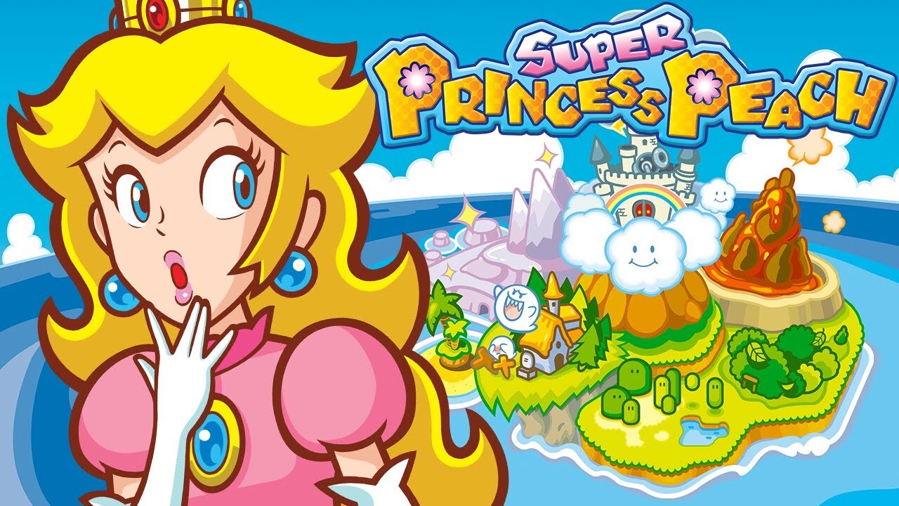 Super princess peach wii discount