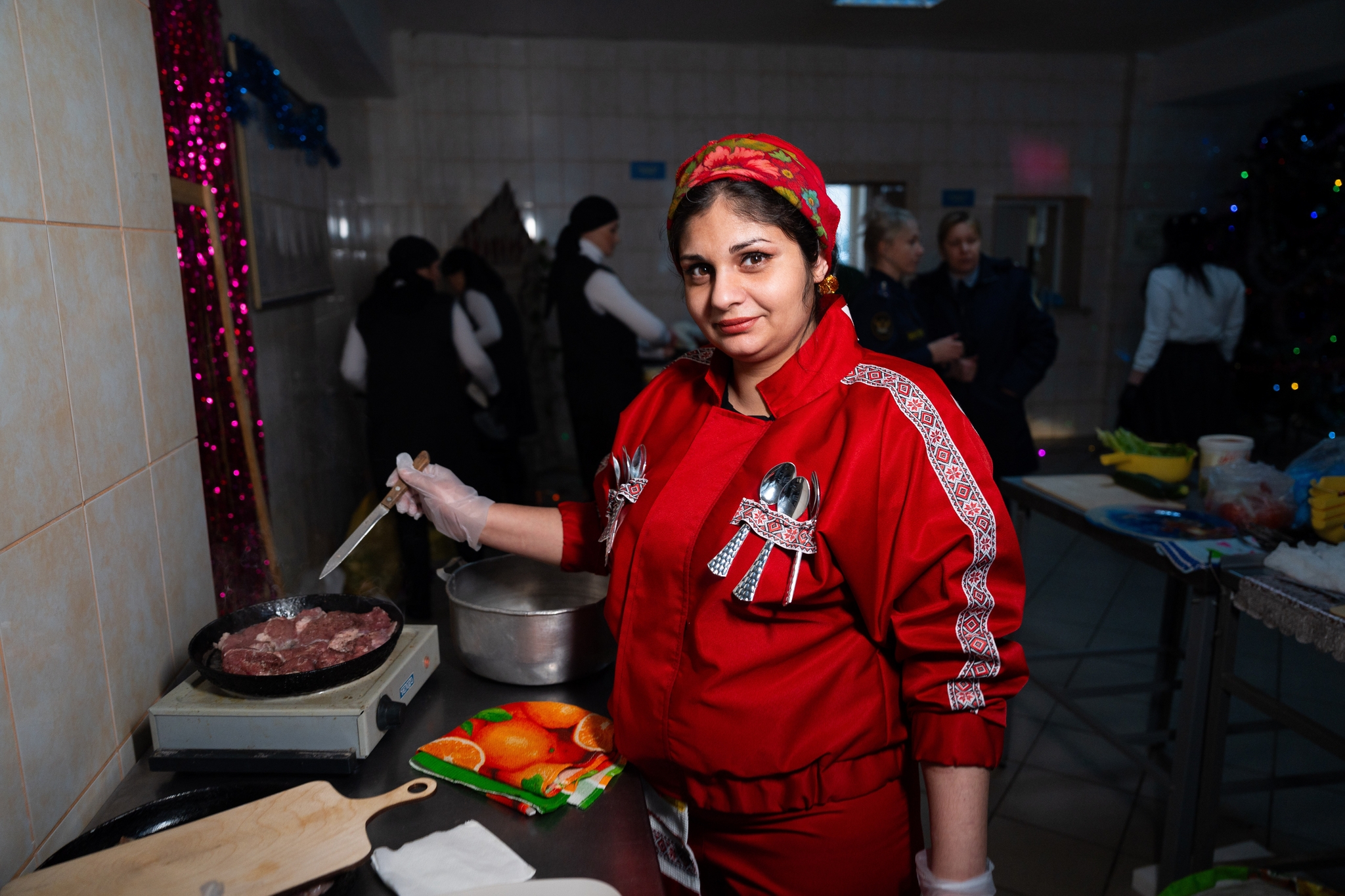 New Year's culinary duel in a women's prison - My, Prison, The colony, Correctional Facility, Women's Colony, Cook, Ivanovo, Ivanovo region, Food, National cuisine, Women, beauty, Punishment, Competition, Concert, FSIN, Longpost