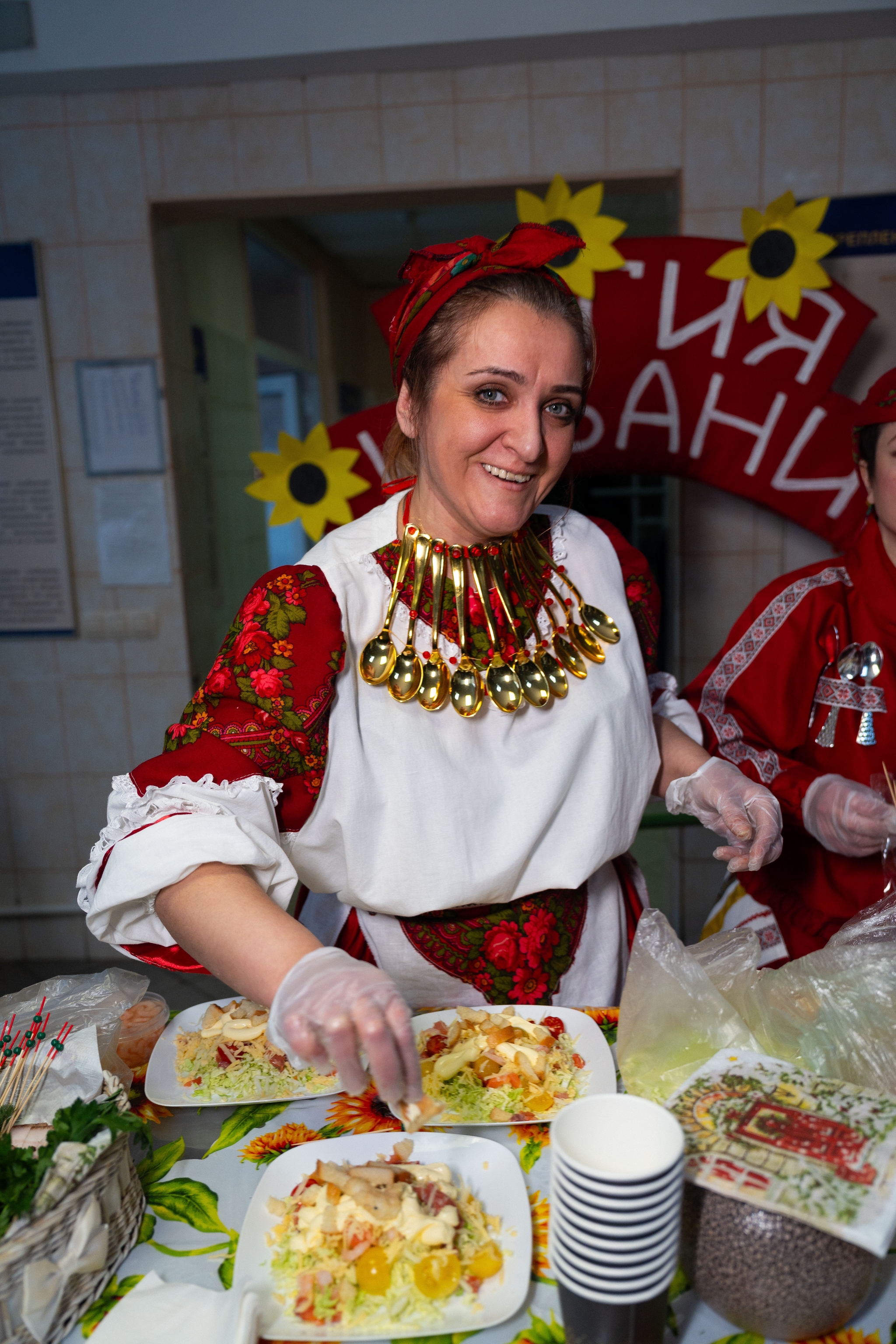 New Year's culinary duel in a women's prison - My, Prison, The colony, Correctional Facility, Women's Colony, Cook, Ivanovo, Ivanovo region, Food, National cuisine, Women, beauty, Punishment, Competition, Concert, FSIN, Longpost