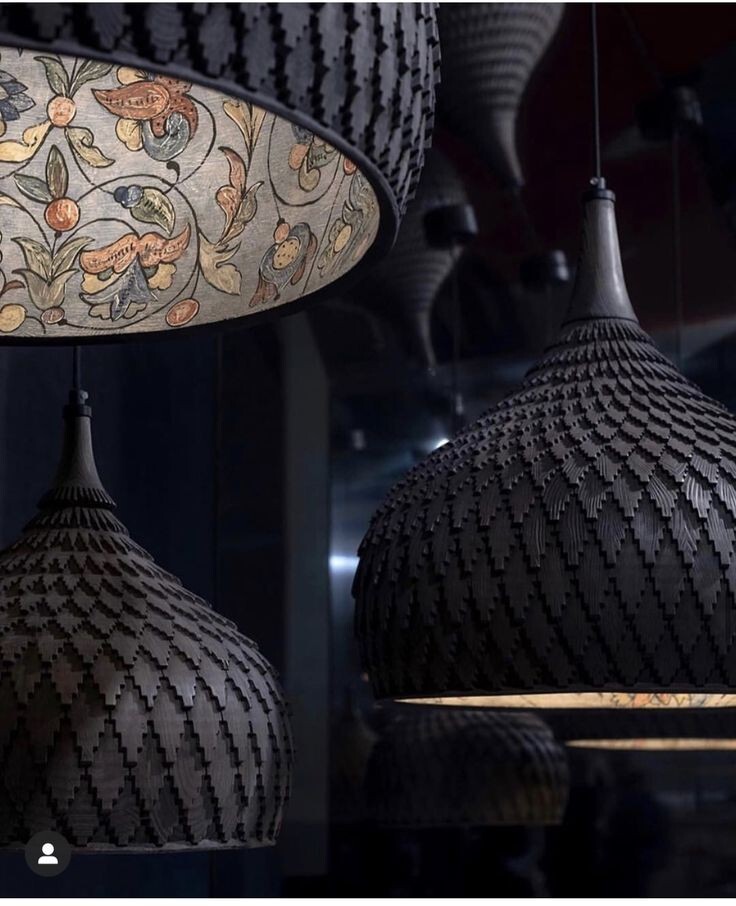 Russian style - Russian style, Lamp, From the network, Longpost, Ploughshare, Design, Designer, The photo, Lighting, Interior