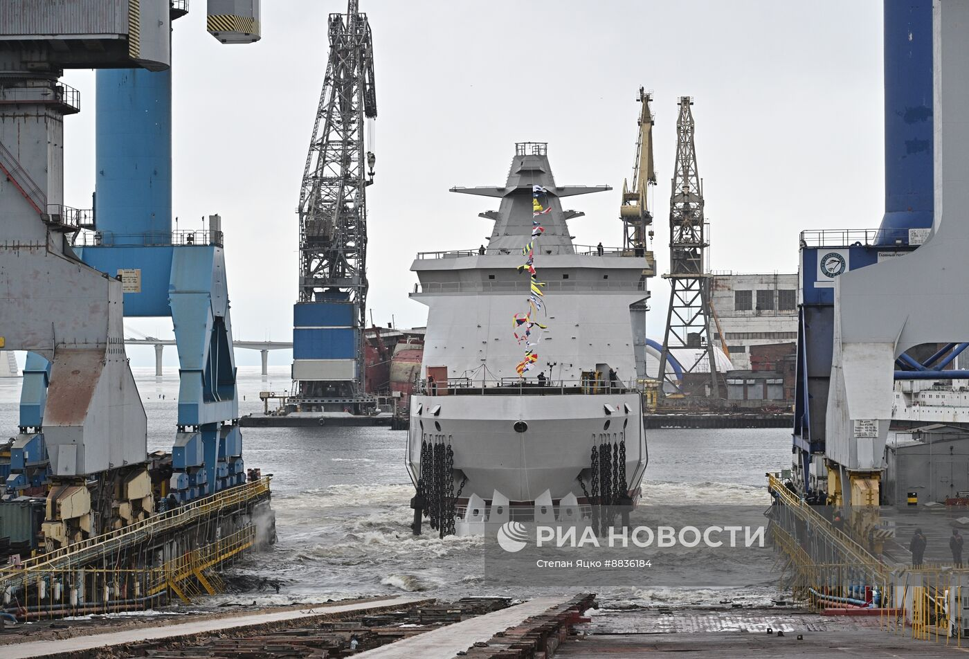 Продолжение поста «В Выборге спущен на воду корабль ледового класса сторожевой Пурга проекта 23550 (шифр Ермак)» - Новости, Россия, Корабль, Арктика, Выборг, Длиннопост, Ледокол, Флот, ВМФ, Ответ на пост, Политика, Северный морской путь, Спуск на воду, Санкт-Петербург, Видео, Видео вк, ВКонтакте (ссылка), Волна постов