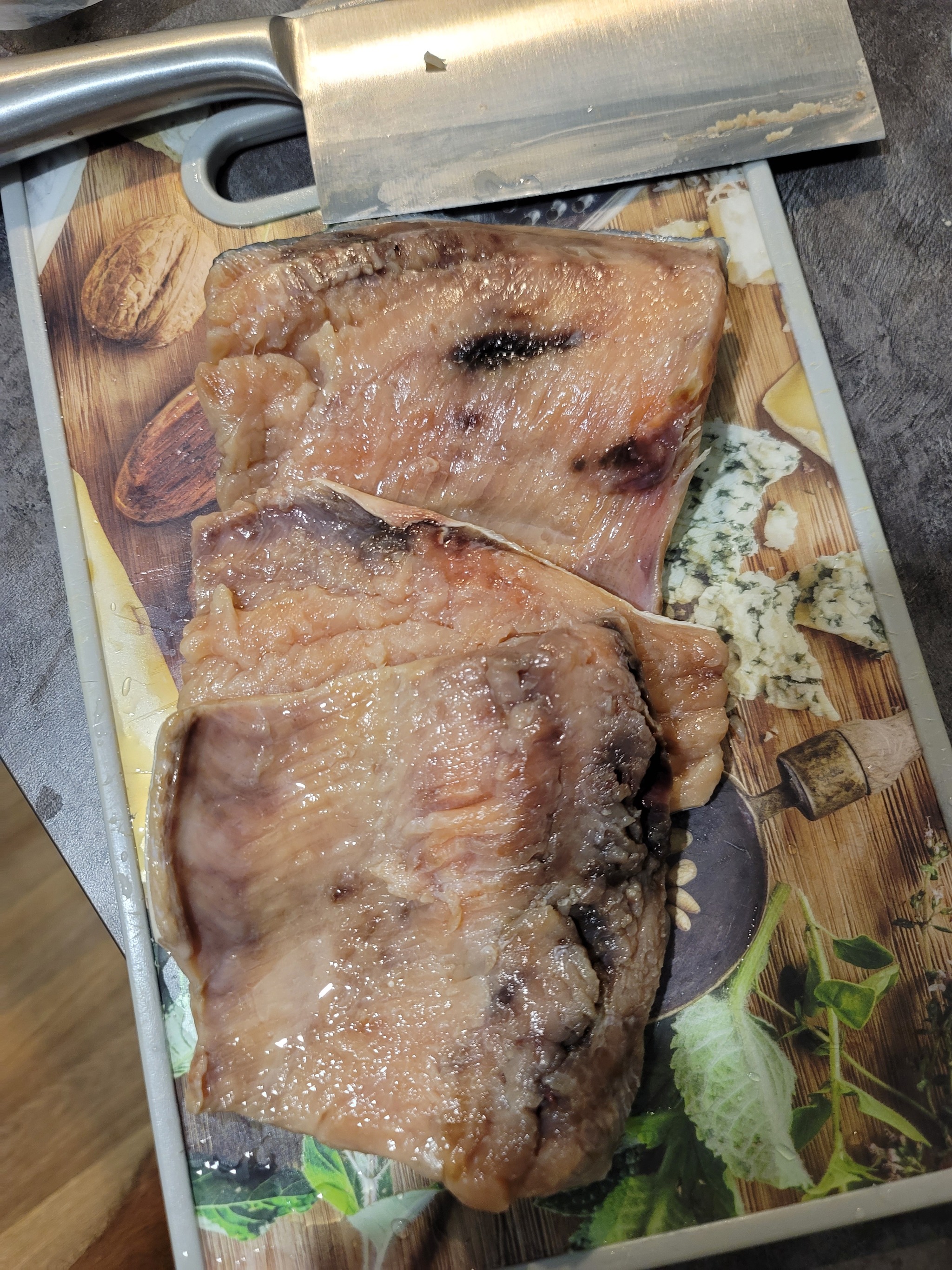 Salted pink salmon turned black. Help - My, Red Fish, Cooking, Salting, Pink salmon, Longpost, Need advice