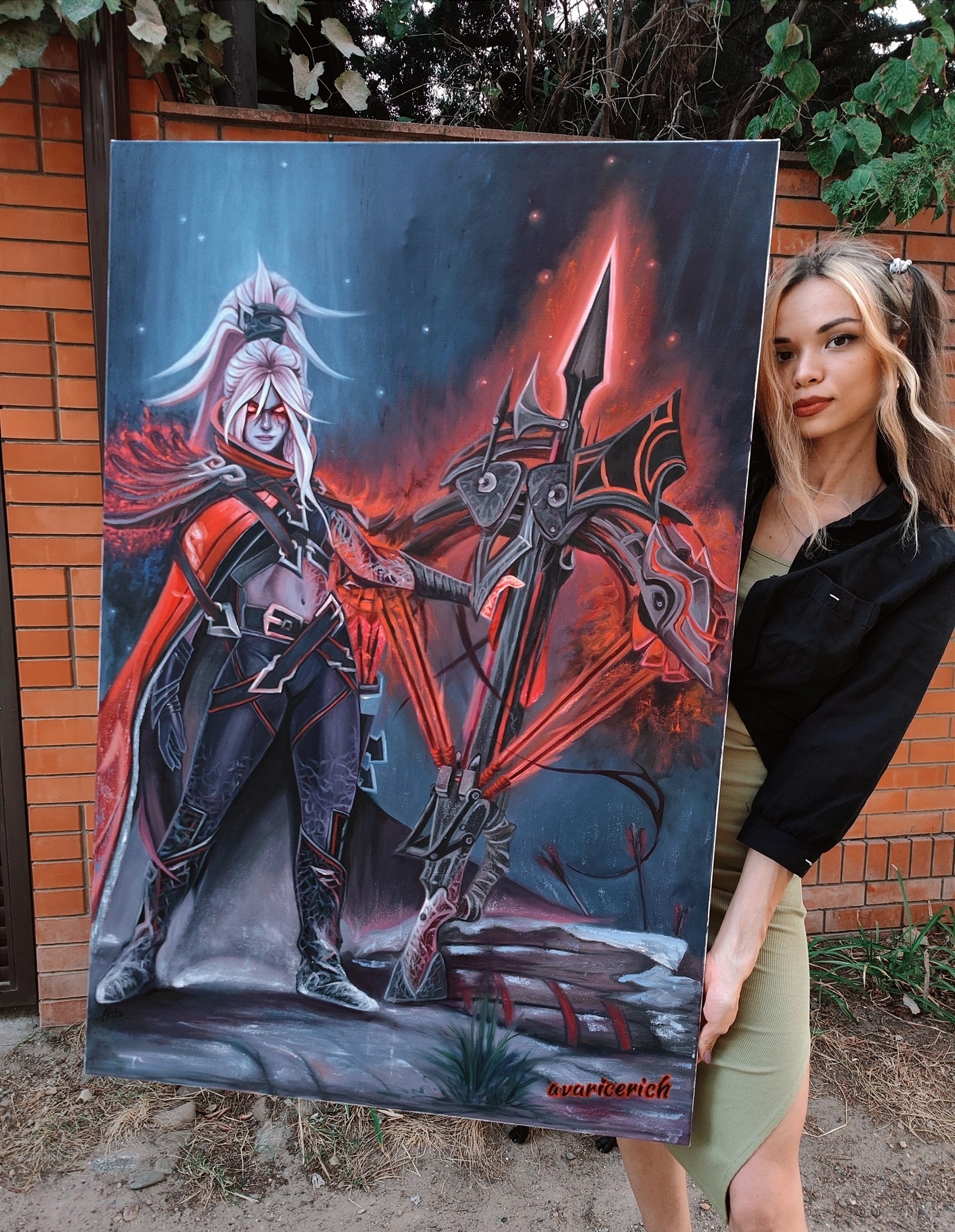 I love creating games-themed art! - Dota 2, Creation, Painting, Longpost