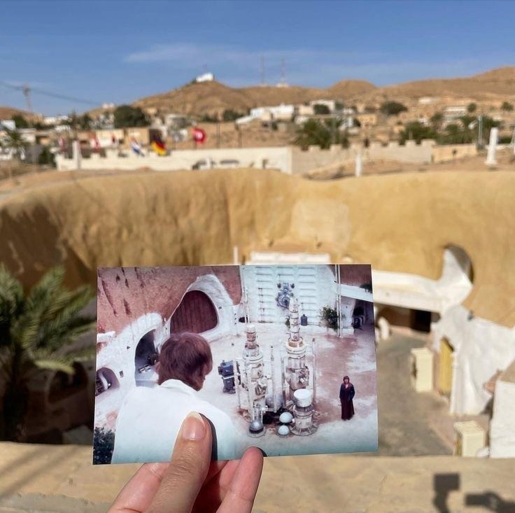 On the filming locations of Star Wars in Tunisia - Star Wars, Tunisia, Interesting places, Filming, The photo, Longpost